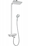 Душевая система Hansgrohe Raindance Select E 360 Showerpipe для ванны с термостатом, хром 27113000